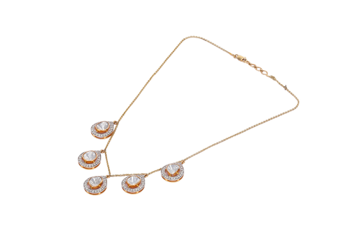 14K GOLD DIAMOND FUSION NECKLACE