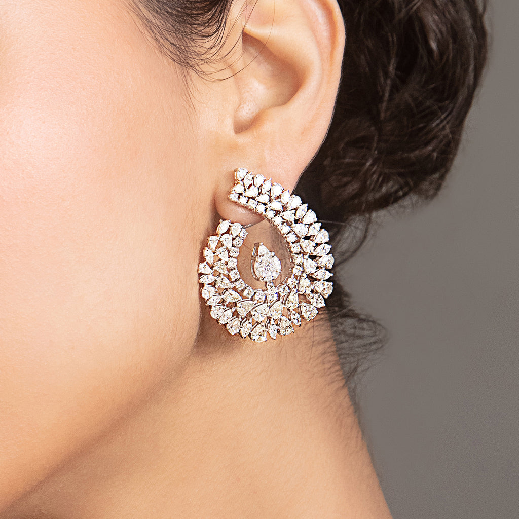 Tasveer Diamond Earrings