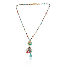 Load image into Gallery viewer, Polki Multicolour pan Mangalsutra