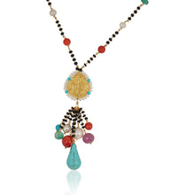 Load image into Gallery viewer, Polki Multicolour pan Mangalsutra