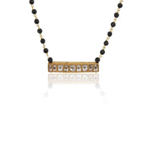 Load image into Gallery viewer, Polki rectangle Mangalsutra