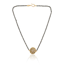 Load image into Gallery viewer, Polki White circle Mangalsutra