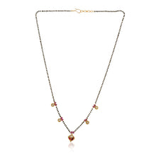 Load image into Gallery viewer, Polki red drop Mangalsutra