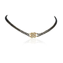 Load image into Gallery viewer, Polki White four square Mangalsutra