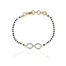 Load image into Gallery viewer, White Link Mangalsutra Bracelet