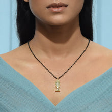 Load image into Gallery viewer, Polki White fish Mangalsutra
