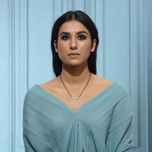 White Link Mangalsutra