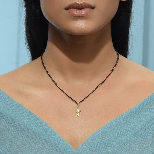 Yellow Bunny Mangalsutra