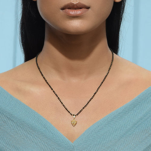 Yellow Triangle Mangalsutra