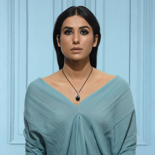 Black Round Mangalsutra