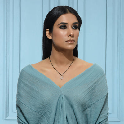 White Pan Mangalsutra
