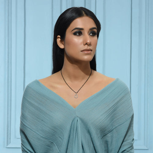 White Pan Mangalsutra