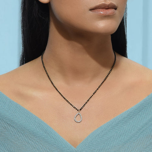 White Pan Mangalsutra