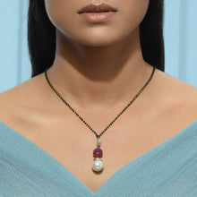 Load image into Gallery viewer, Red Drop Mangalsutra