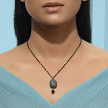 Load image into Gallery viewer, Oxidized Oblong Mangalsutra