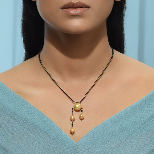 Yellow Drop Mangalsutra